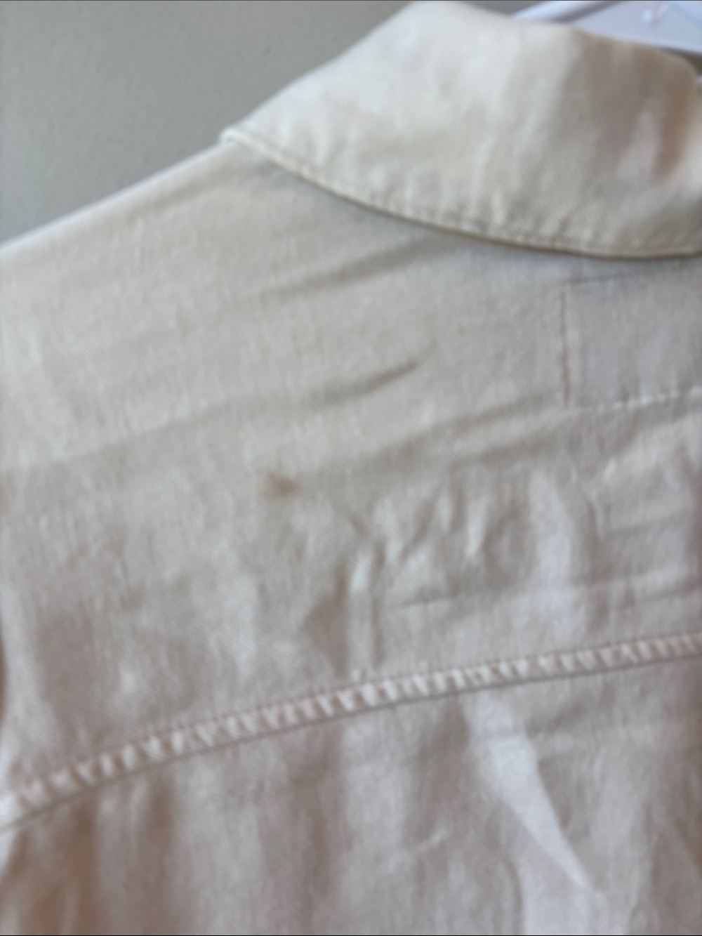 Old Navy Cream Cropped Jacket - Picture 6 of 7